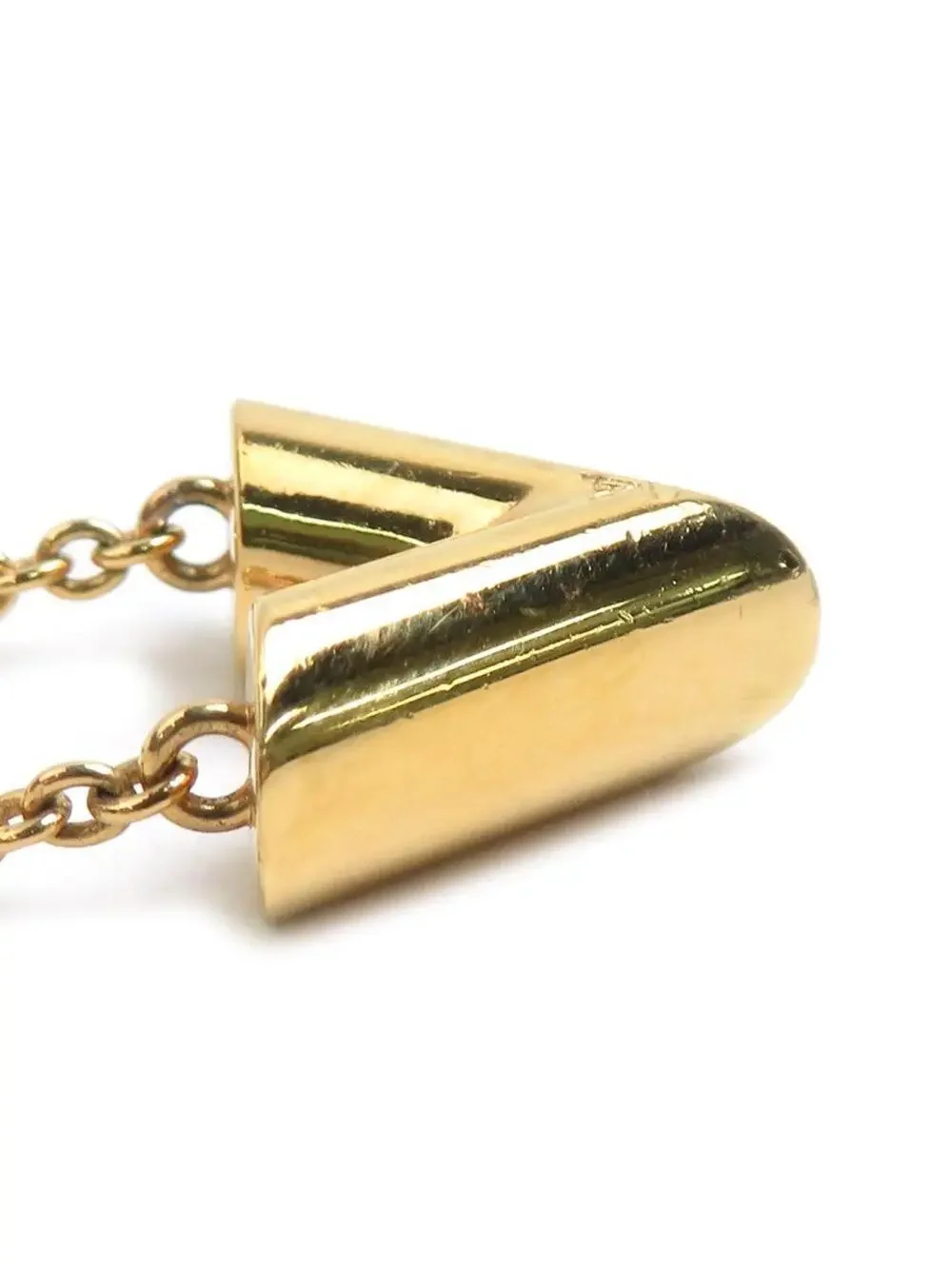 Auth Louis Vuitton Essential V Necklace #328748L27B